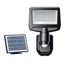 LED Solar sensor floodlight TOMI LED/10W/7,4V IP44