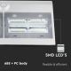 LED Solar wall light with a sensor LED/7W/3,7V 4000K IP65 white