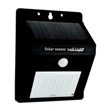 LED Solar wall light with sensor LED/0,55W/3,7V 6500K IP65