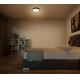 Ledvance - LED Ceiling light ORBIS SLIM LED/20W/230V black