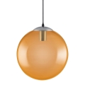 Ledvance - LED Chandelier on a string BUBBLE 1xE27/8W/230V orange d. 30 cm