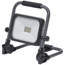 Ledvance - LED Dimmable outdoor rechargeable floodlight WORKLIGHT BATTERY LED/20W/5V IP54
