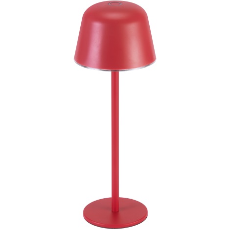 Ledvance - LED Dimmable outdoor rechargeable lamp TABLE LED/2,5W/5V IP54 red