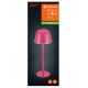 Ledvance - LED Dimmable outdoor rechargeable lamp TABLE LED/2,5W/5V IP54 red