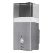 Ledvance - LED Outdoor wall light with a sensor CRYSTAL 1xLED/5W/230V IP44
