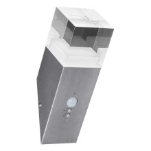 Ledvance - LEDOutdoor wall light with a sensor CRYSTAL 1xLED/5W/230V IP44