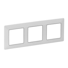 Legrand 754033 - Switch frame VALENA LIFE 3P white/chrome