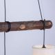 Leuchten Direkt 11238-79 - Chandelier on a string BARK 3xE27/40W/230V wood