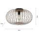 Leuchten Direkt 11411-79 - Surface-mounted chandelier RACOON 1xE27/40W/230V d. 50 cm bamboo