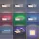 Leuchten Direkt 11663-16 - LED RGB Dimmable ceiling light ARENDA LED/22W/230V + remote control