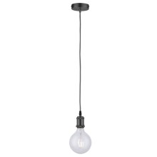 Leuchten Direkt 13570-18 - Chandelier on a string DIY 1xE27/60W/230V black