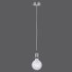 Leuchten Direkt 13570-55 - Chandelier on a string DIY 1xE27/60W/230V matte chrome