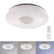 Leuchten Direkt 14227-16 - LED Dimmable ceiling light JONAS LED/22W/230V 3000-5000K + remote control