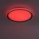 Leuchten Direkt 14339-21 - LED RGB Dimmable ceiling light KARI LED/37W/230V Tuya 2700-5000K + remote control