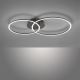 Leuchten Direkt 14537-18 - LED Dimming ceiling light IVANKA LED/14W/230V + LED/12W