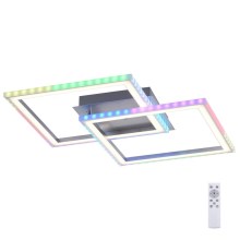 Leuchten Direkt 14634-55 - LED RGB Dimmable ceiling light FELIX LED/26W/230V + remote control