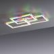 Leuchten Direkt 14636-55 - LED RGB Dimmable ceiling light FELIX LED/35W/230V + remote control