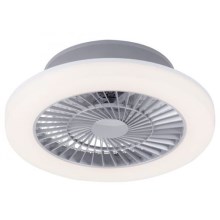Leuchten Direkt 14645-55 - LED Light with a fan LEONARD LED/27W/230V