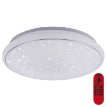 Leuchten Direkt 14743-16 - LED RGB Dimmable ceiling light JUPI LED/28W/230V Tuya 2700-5000K + remote control