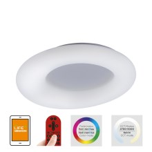 Leuchten Direkt 14746-16 - LED RGB Dimming ceiling light LOLA LED/38W/230V Tuya + remote control