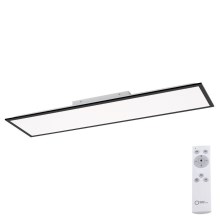 Leuchten Direkt 14757-18 - LED Dimmable surface-mounted panel FLAT LED/36W/230V 2700-5000K black + remote control