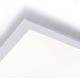 Leuchten Direkt 14757-21- LED Dimmable surface-mounted panel FLAT LED/36W/230V 2700-5000K silver + remote control
