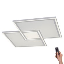 Leuchten Direkt 14855 - 16-LED Dimmable ceiling light EDGING LED/51W/230V 2700-5000K + remote control