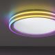 Leuchten Direkt 15154-16 - LED RGB Dimmable ceiling light EDGING LED/39W/230V + remote control