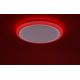 Leuchten Direkt 15230-16 - LED RGB Dimmable ceiling light LUISA LED/42W/230V 3000-6400K + remote control