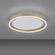 Leuchten Direkt 15391-60 - LED Dimmable ceiling light RITUS LED/20W/230V brass