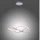 Leuchten Direkt 15402-95 - LED Dimmable chandelier on a string MARIA LED/25W/230V matte chrome