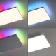 Leuchten Direkt 15562-16 - LED RGB Dimmable ceiling light CONRAD LED/35W/230V + remote control