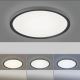 Leuchten Direkt 15571-18 - LED Dimmable ceiling light FLAT LED/23,5W/230V 2700-5000K + remote control