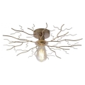 Leuchten Direkt 15638-60 - Surface-mounted chandelier LIMB 1xE27/40W/230V brass
