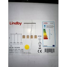Lindby - Chandelier on a string ZALIA 4xE27/60W/230V