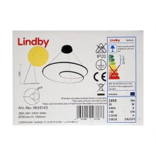 Lindby - LED Dimmable chandelier on a string LUCY LED/28W/230V