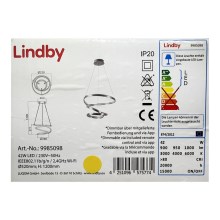 Lindby - LED Dimmable chandelier on a string VERIO LED/230V + remote control