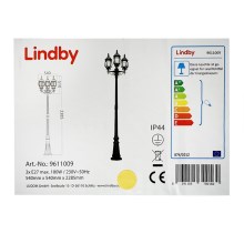 Lindby - Outdoor lamp 3xE27/100W/230V IP44