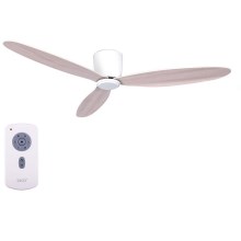 Lucci air 210518 - Ceiling fan AIRFUSION RADAR white/wood + remote control