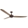 Lucci Air 211022 - Ceiling fan AIRFUSION CAROLINA brown