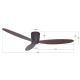 Lucci air 212883 - Ceiling fan AIRFUSION RADAR wood/brown + remote control