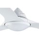 Lucci air 213096 - LED Ceiling fan MARINER LED/15W/230V white + remote control