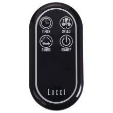 Lucci air 213124 - Remote control for fans BREEZE black