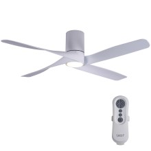 Lucci air 213350 - LED Dimmable ceiling fan RIVIERA 1xGX53/12W/230V white + remote control