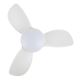 Lucci air 513071 - LED Dimmable ceiling fan SYROS LED/18W/230V 3000/4000/6000K white + remote control