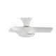 Lucci air 513071 - LED Dimmable ceiling fan SYROS LED/18W/230V 3000/4000/6000K white + remote control