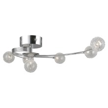 LUXERA 46010 - Surface-mounted chandelier CASCADA 6xG4/20W/230V