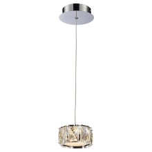 LUXERA 62416 - LED crystal Chandelier on a string KNOX LED/5W/230V