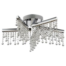 Luxera 62417 - LED crystal surface-mounted chandelier WELVET LED/30W/230V