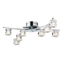 LUXERA 64034 - TALLON Surface-mounted chandelier 8xG4/20W/230V